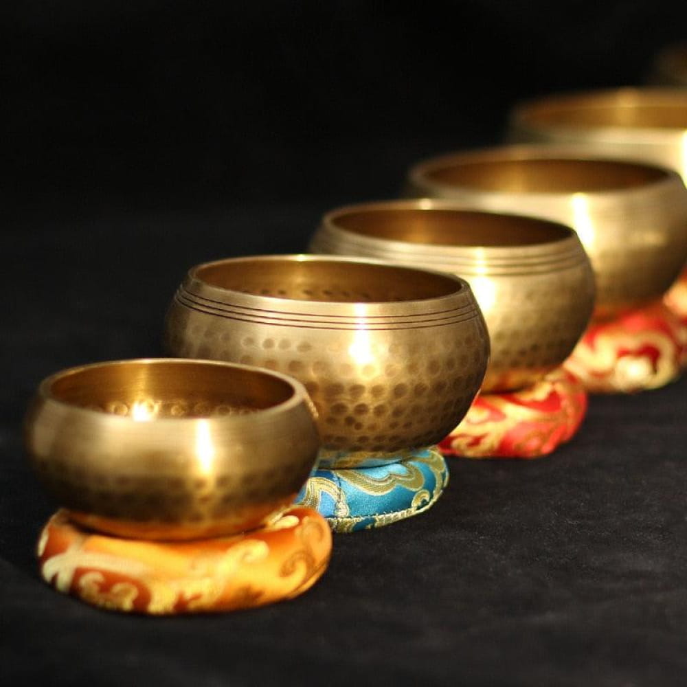 Tibetan Handcrafted Singing Bowl for Yoga & Meditation - Singing Bowl - On sale