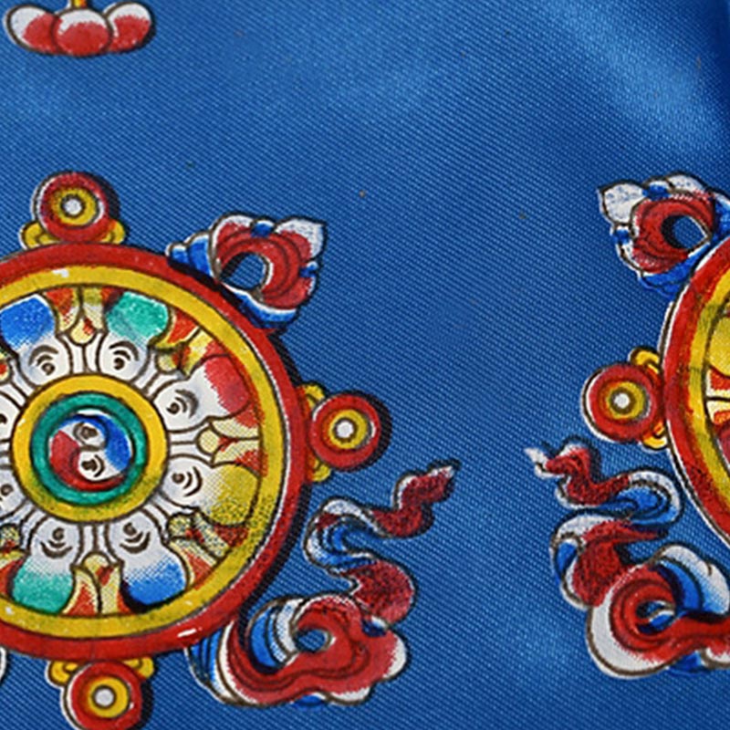 Tibetan Lucky Blessing Khata Scarf 240cm Zen Decor