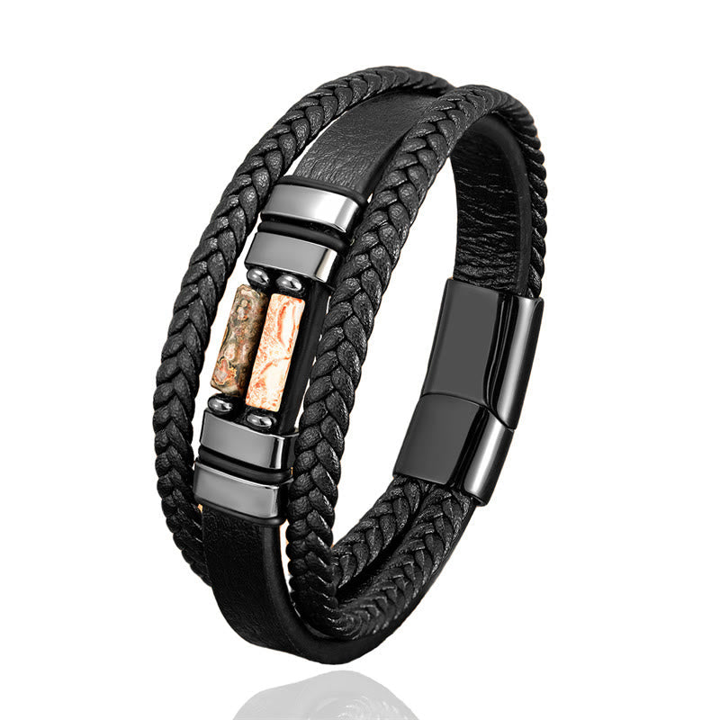 Tiger Eye 16-18cm Multi-layer Strength Bracelet