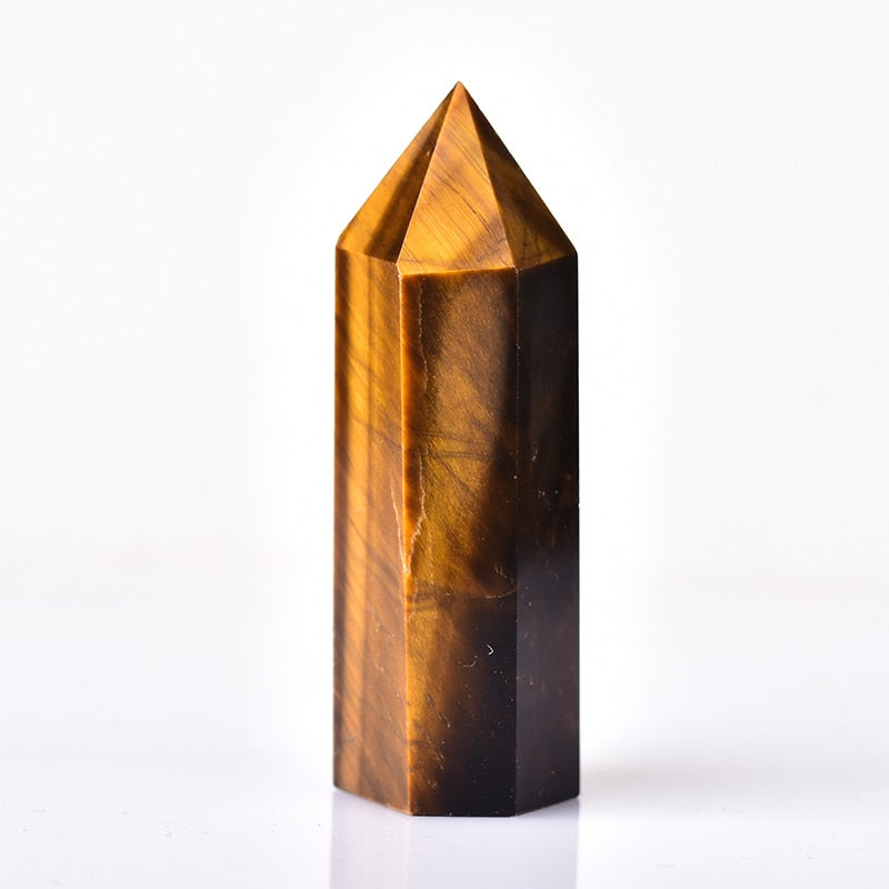 Tiger's Eye Energy and Protection Tower