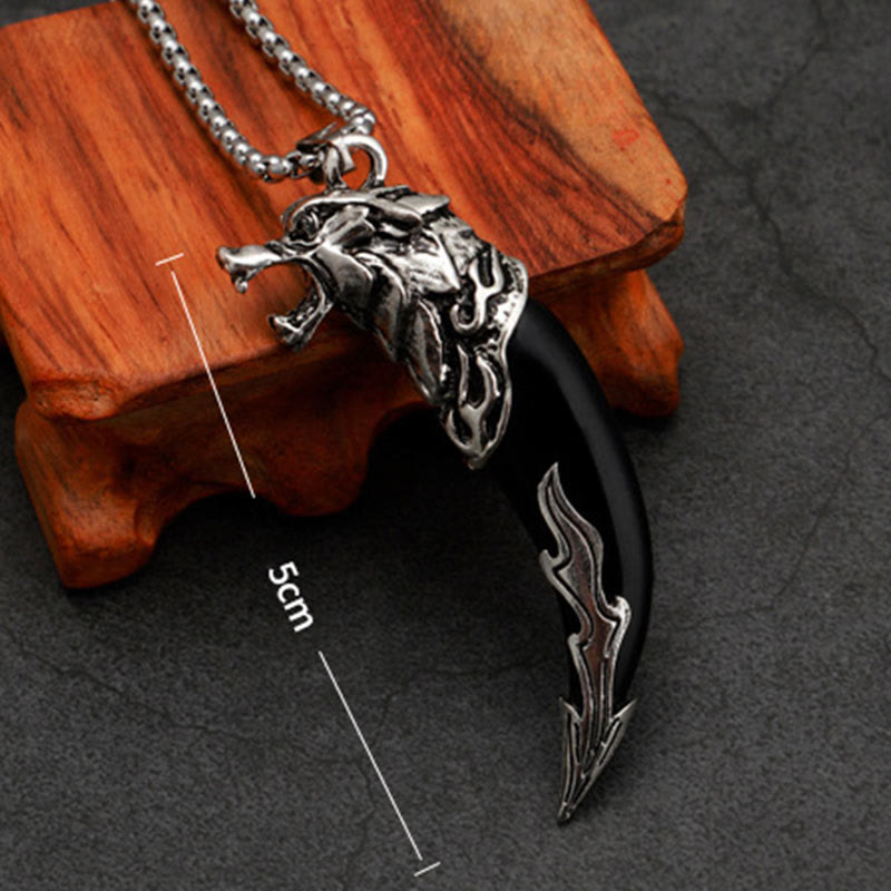 Titanium Steel Spiritual Balance Necklace Pendant
