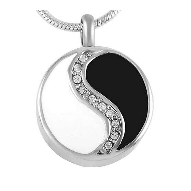 Titanium Steel Yin Yang Necklace | Harmony & Balance Symbol