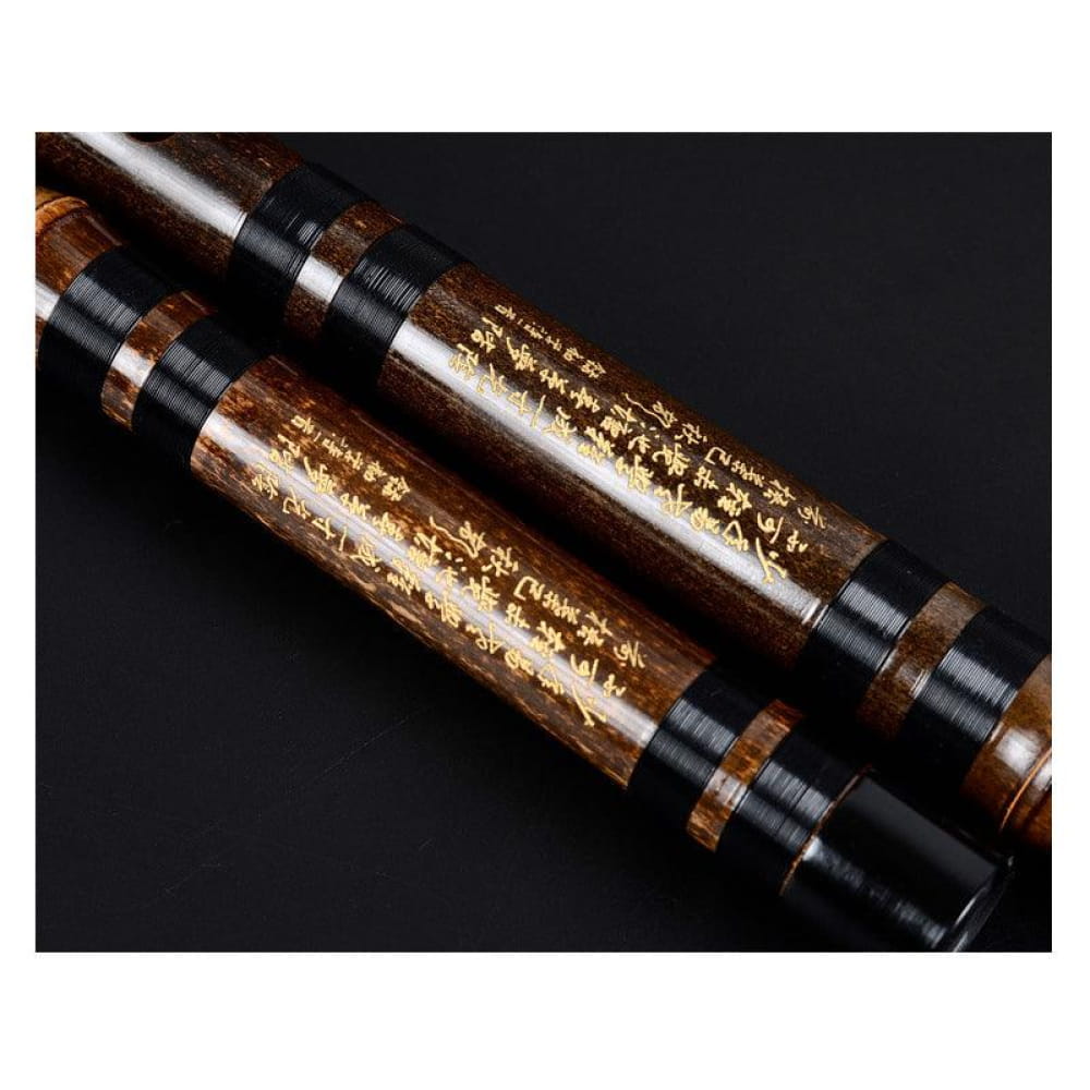 Traditional Purple Bamboo Dizi Flute for Beginners - Flute - On sale