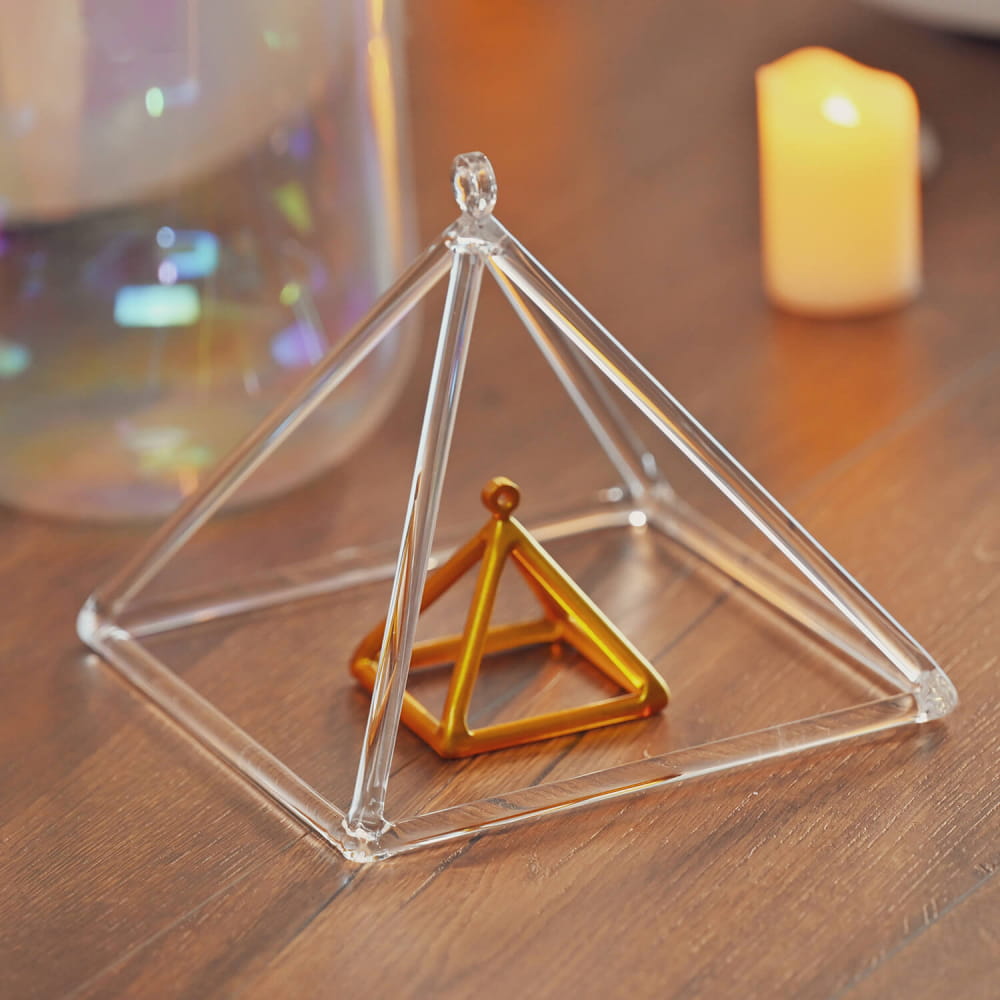 Triangle Crystal Singing Pyramid - pyramid - On sale