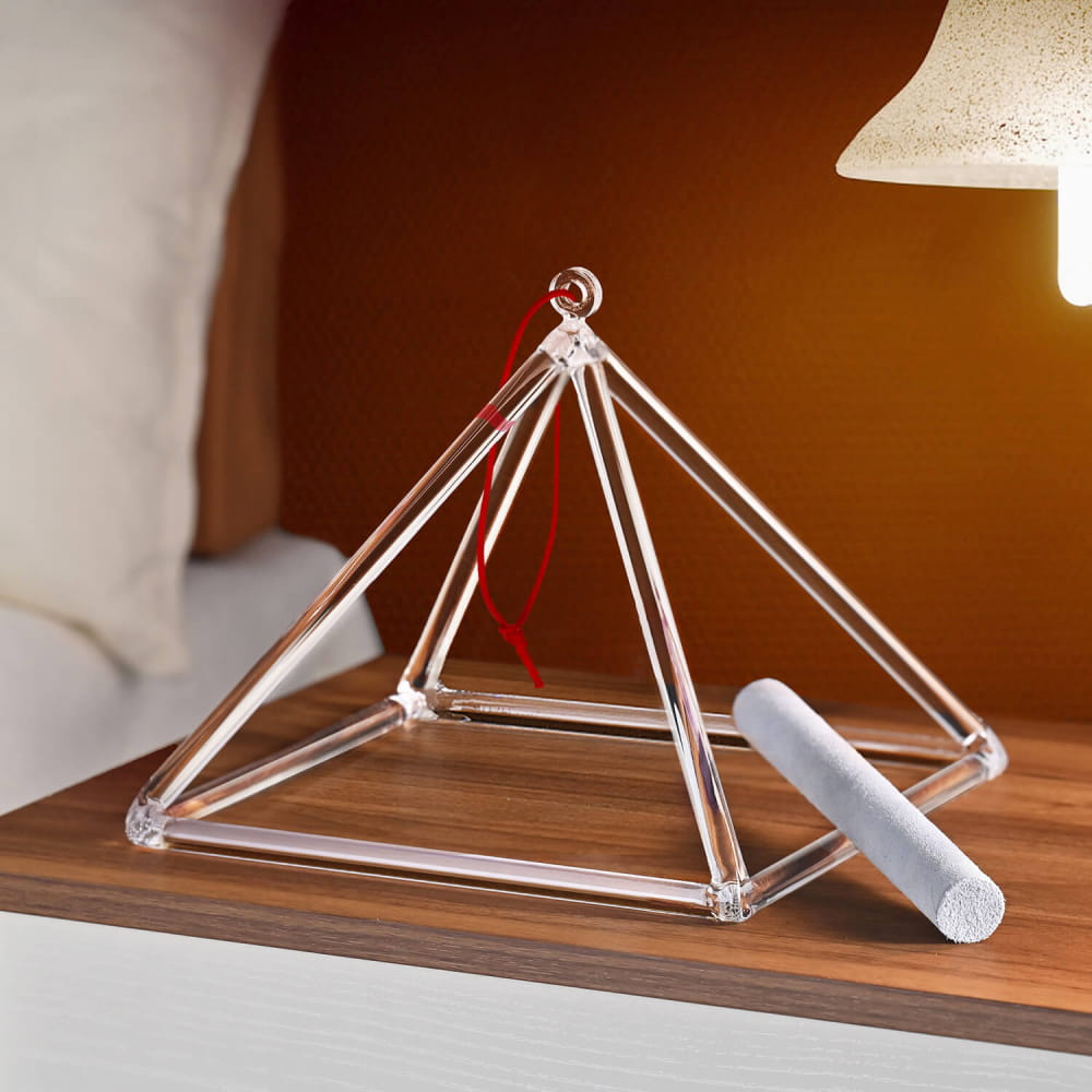 Triangle Crystal Singing Pyramid - pyramid - On sale