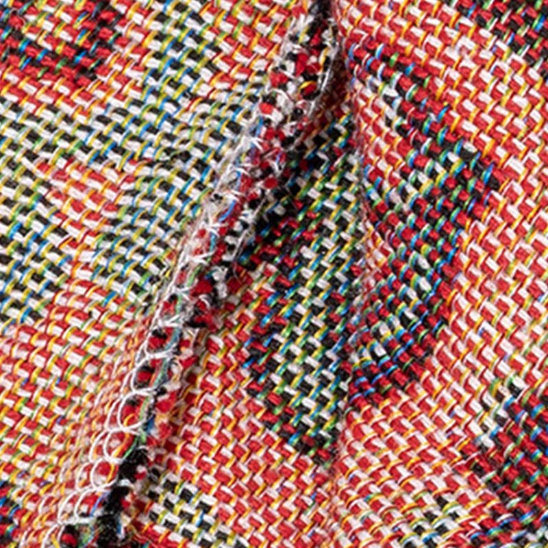 Triangular Cotton Shoulder Bag with Flowers & Butterfly Print