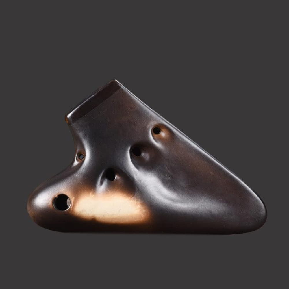 Alto C Ceramic Ocarina - Classic Triple Wind Flute