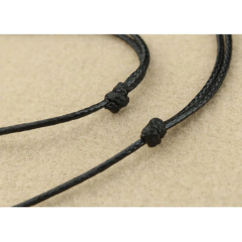 Turquoise Marquise Pattern Protection Strength Necklace Pendant