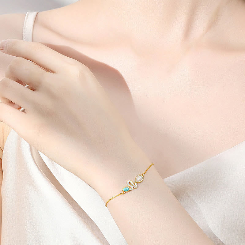 Turquoise Opal Snake Protection Bracelet 2025