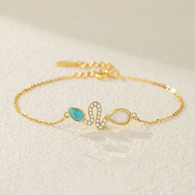 Turquoise Opal Snake Protection Bracelet 2025