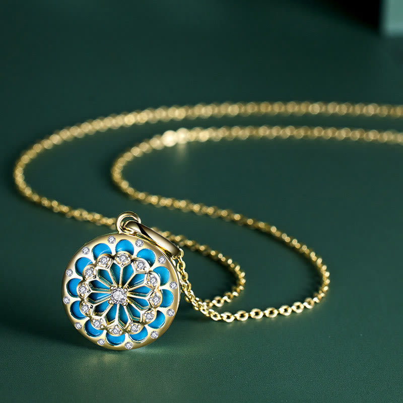 Turquoise Protection Necklace | 925 Sterling Silver Pendant
