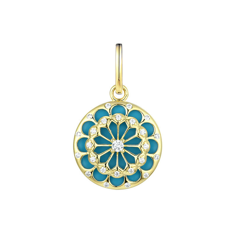 Turquoise Protection Necklace | 925 Sterling Silver Pendant