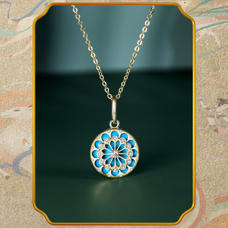 Turquoise Protection Necklace | 925 Sterling Silver Pendant