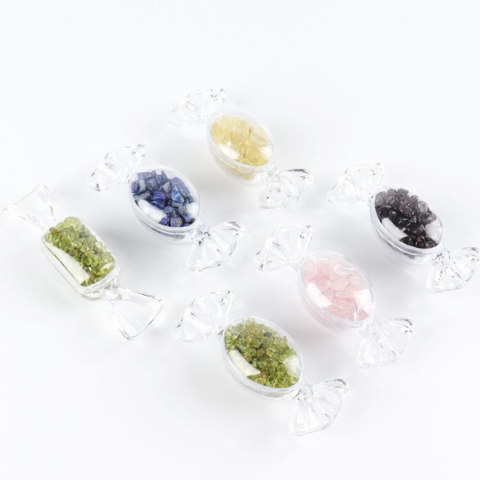 Unique Crystal Candy Specimens 2.9-3.3In for Display