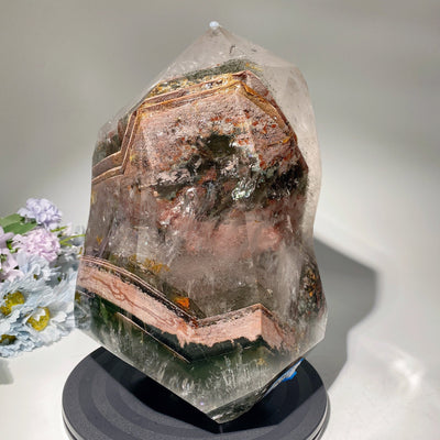 Unique Garden Quartz Crystal Tower 19cm Healing Energy