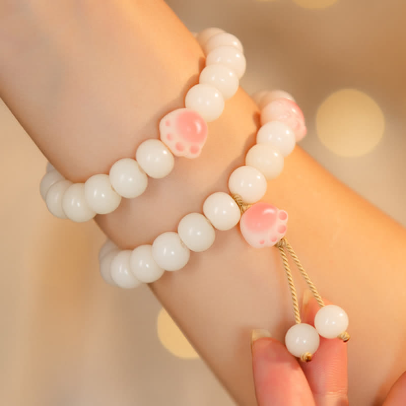 Unisex Bodhi Seed Peace Bracelet for Spiritual Protection