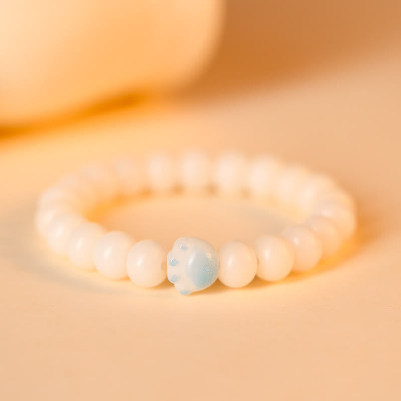 Unisex Bodhi Seed Peace Bracelet for Spiritual Protection