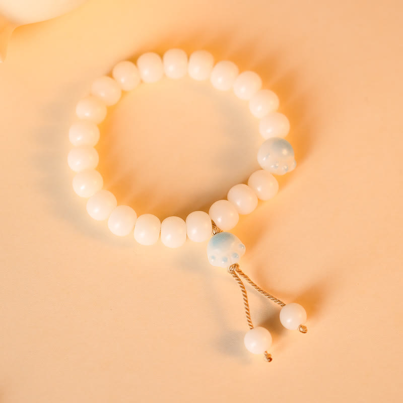 Unisex Bodhi Seed Peace Bracelet for Spiritual Protection