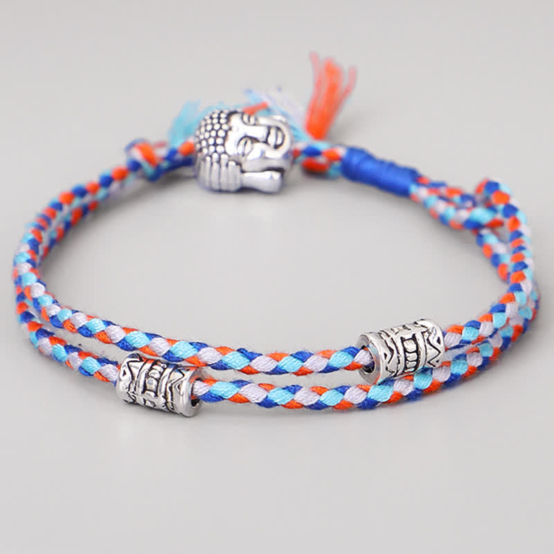 Unisex Buddha Serenity String Bracelet for Good Luck