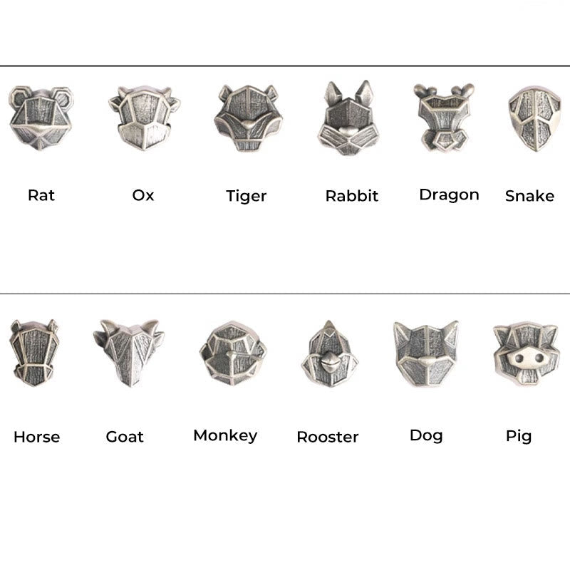 Unisex Chinese Zodiac Reincarnation Knot Bracelet | Sterling Silver