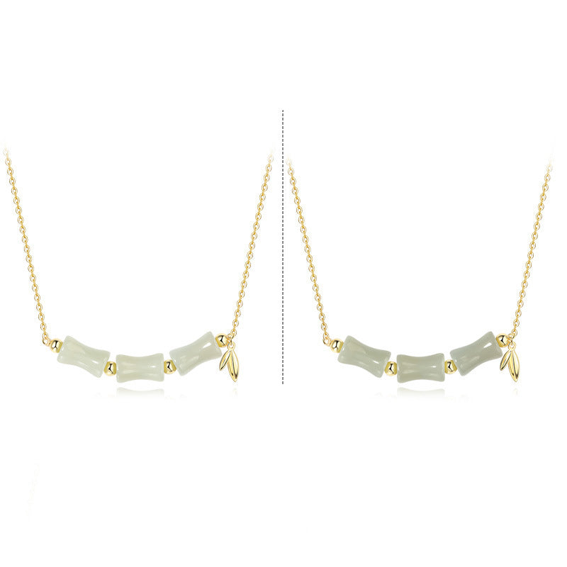 Unisex Hetian Jade Fu Character Prosperity Bracelet 18cm