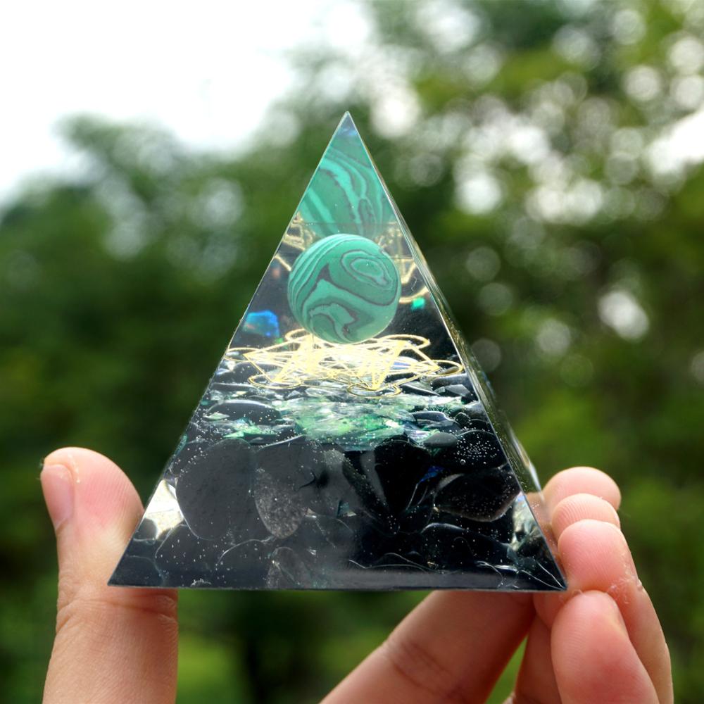 Universe Of Opportunity Orgone Pyramid Crystal Decor