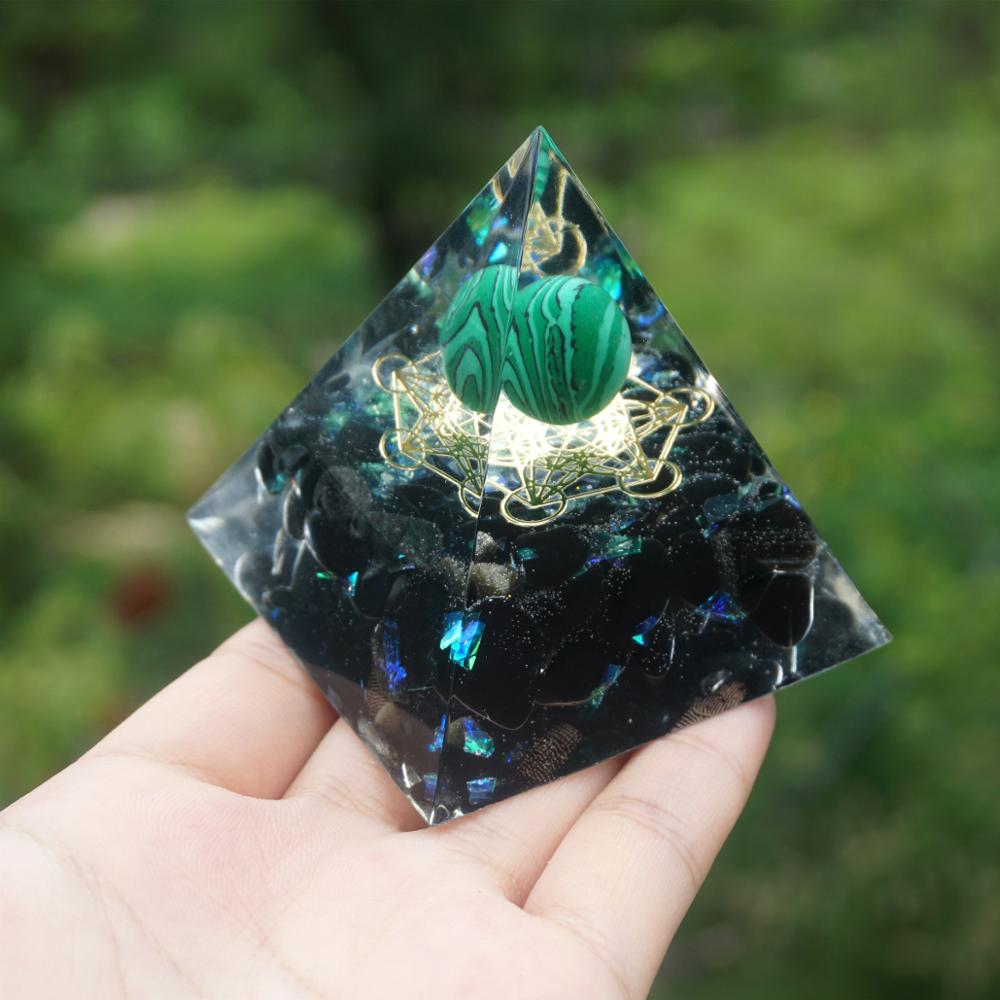 Universe Of Opportunity Orgone Pyramid Crystal Decor