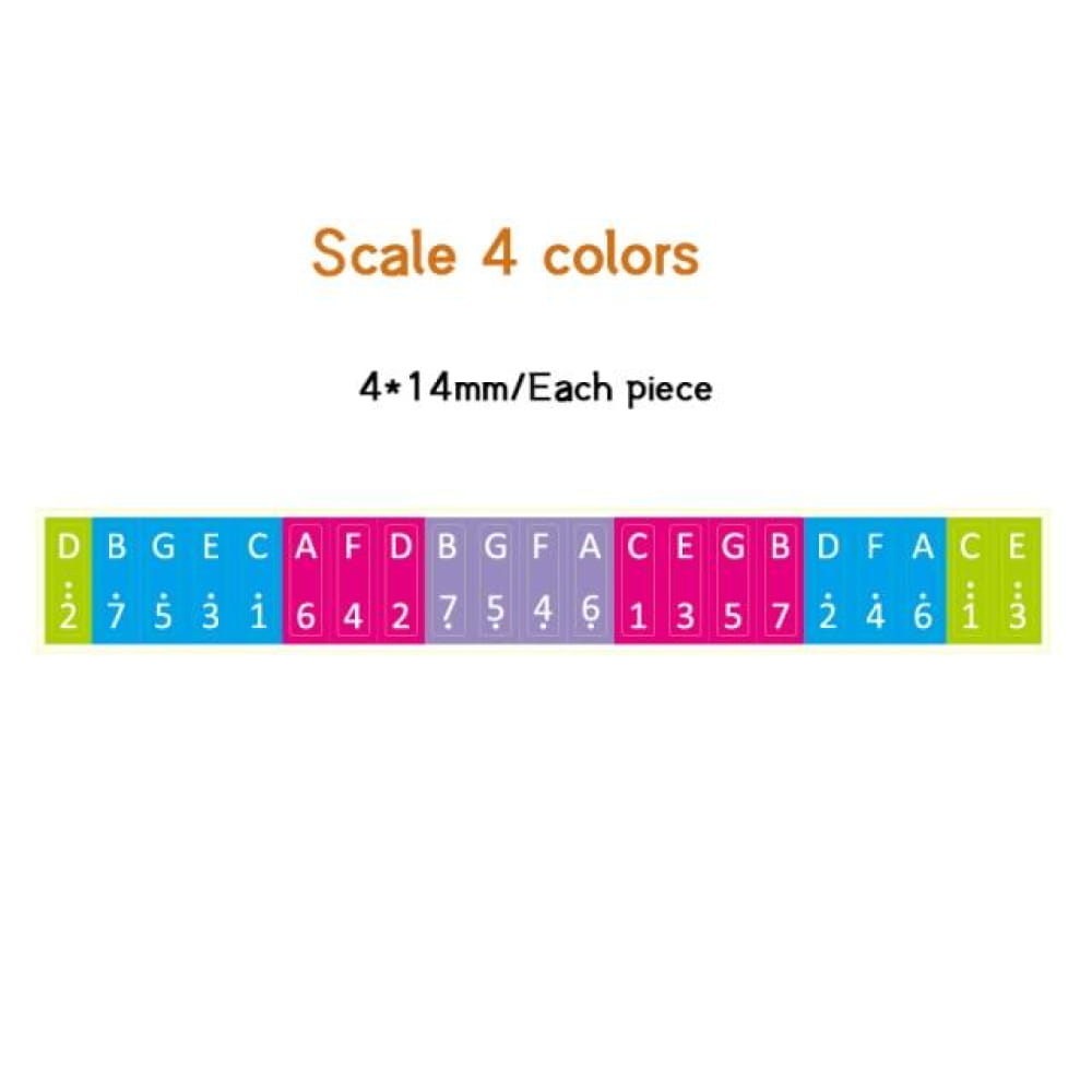 Versatile Thumb Piano Set: 17 21 & 34 Keys with Scale Stickers - Accessories - On sale