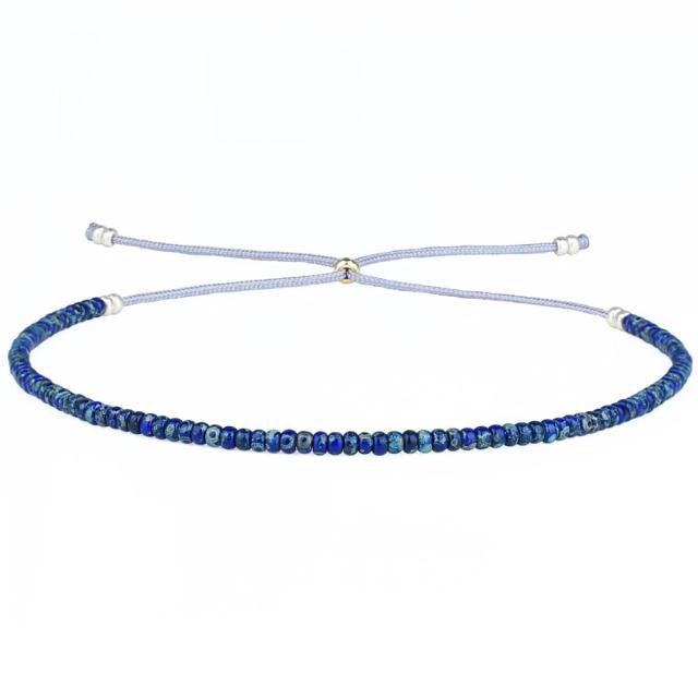 Vibrant Neon Ombre Miyuki Seed Bead Bracelet