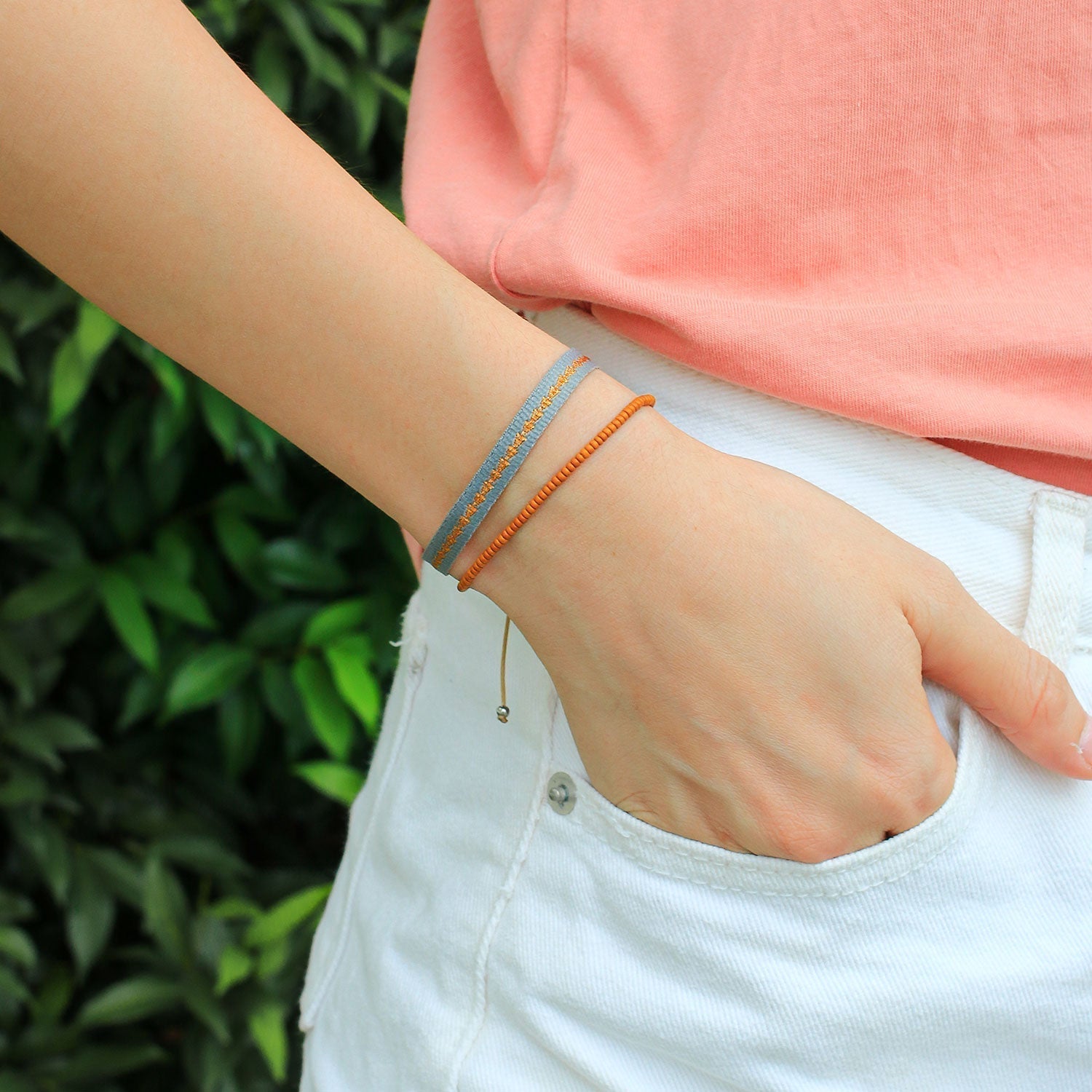 Vibrant Neon Ombre Miyuki Seed Bead Bracelet