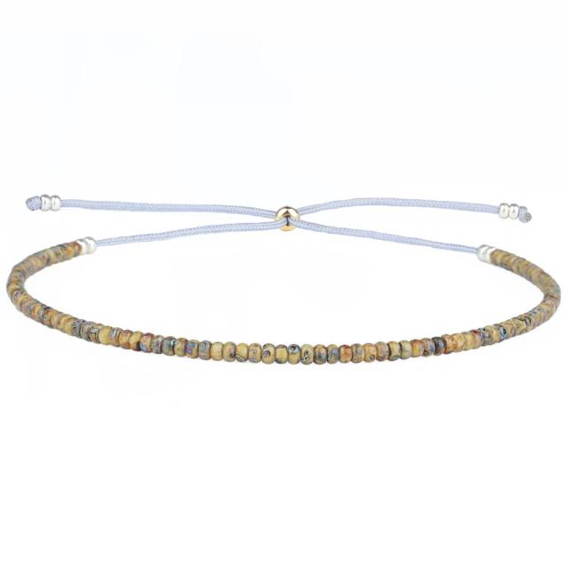 Vibrant Neon Ombre Miyuki Seed Bead Bracelet