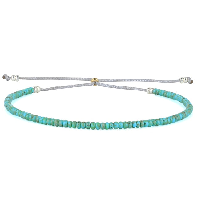 Vibrant Neon Ombre Miyuki Seed Bead Bracelet