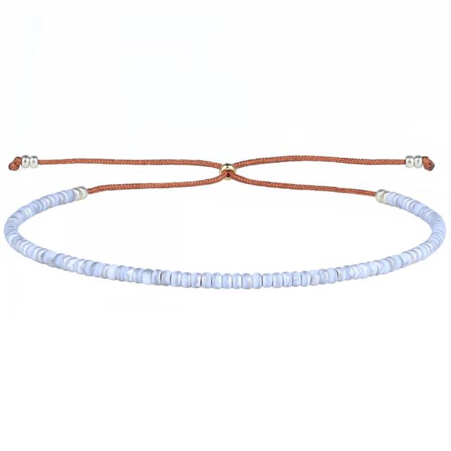 Vibrant Neon Ombre Miyuki Seed Bead Bracelet