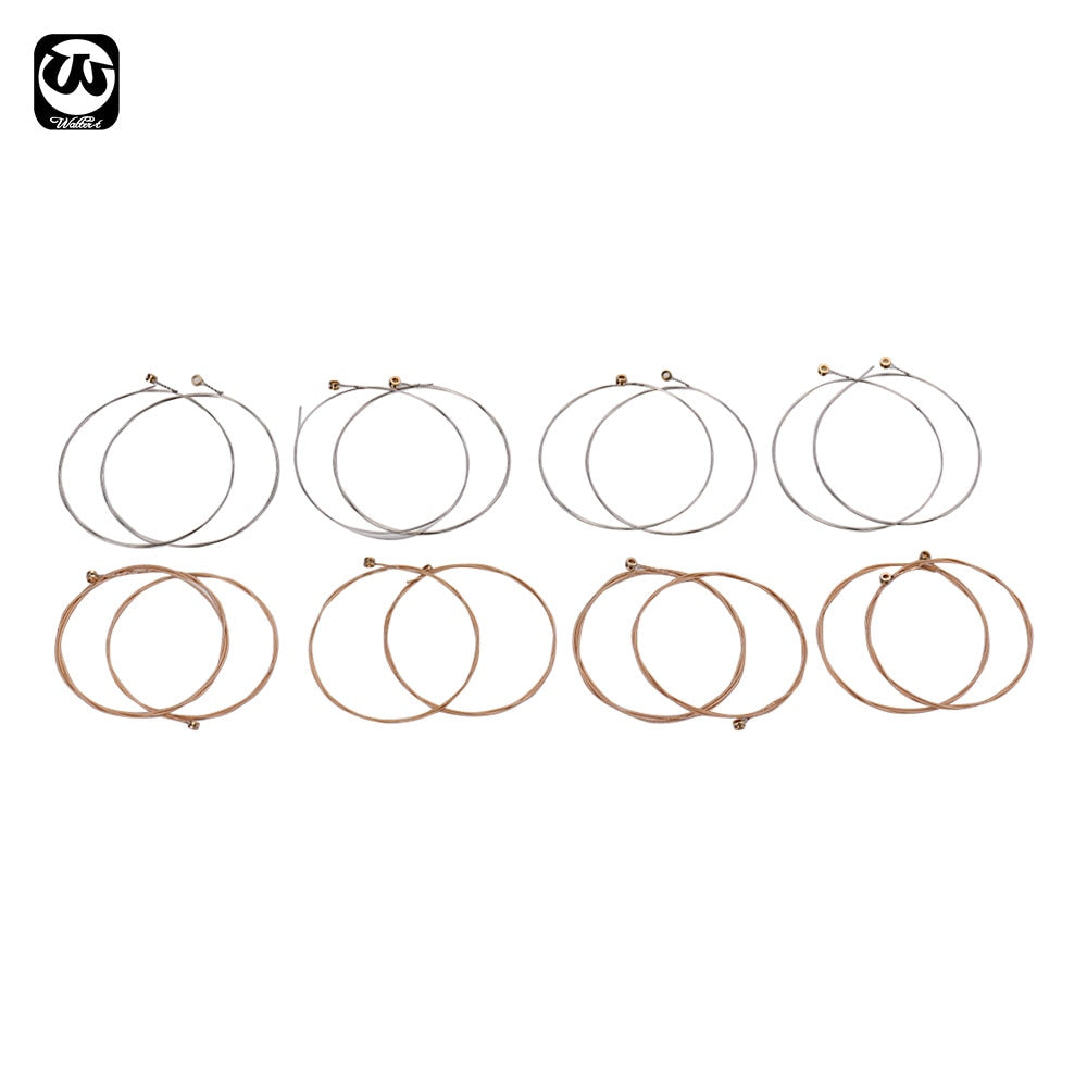 Eight pairs of circular silver and copper hoop earrings from Walter A16X WH-16 Lyre Harp