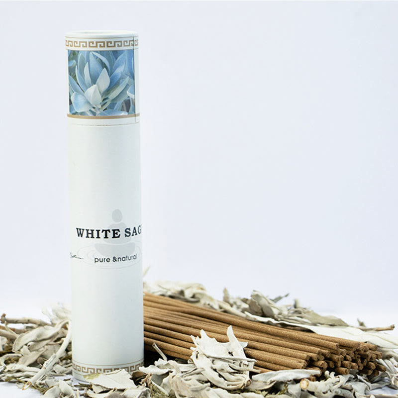 White Sage Incense Sticks | Cleansing Ritual Incense 60pcs
