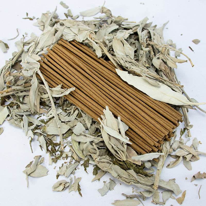 White Sage Incense Sticks | Cleansing Ritual Incense 60pcs