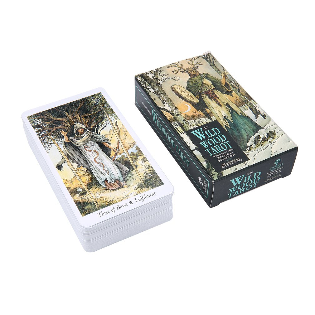Wild Wood Tarot Deck - Meditation Supplies for Rituals