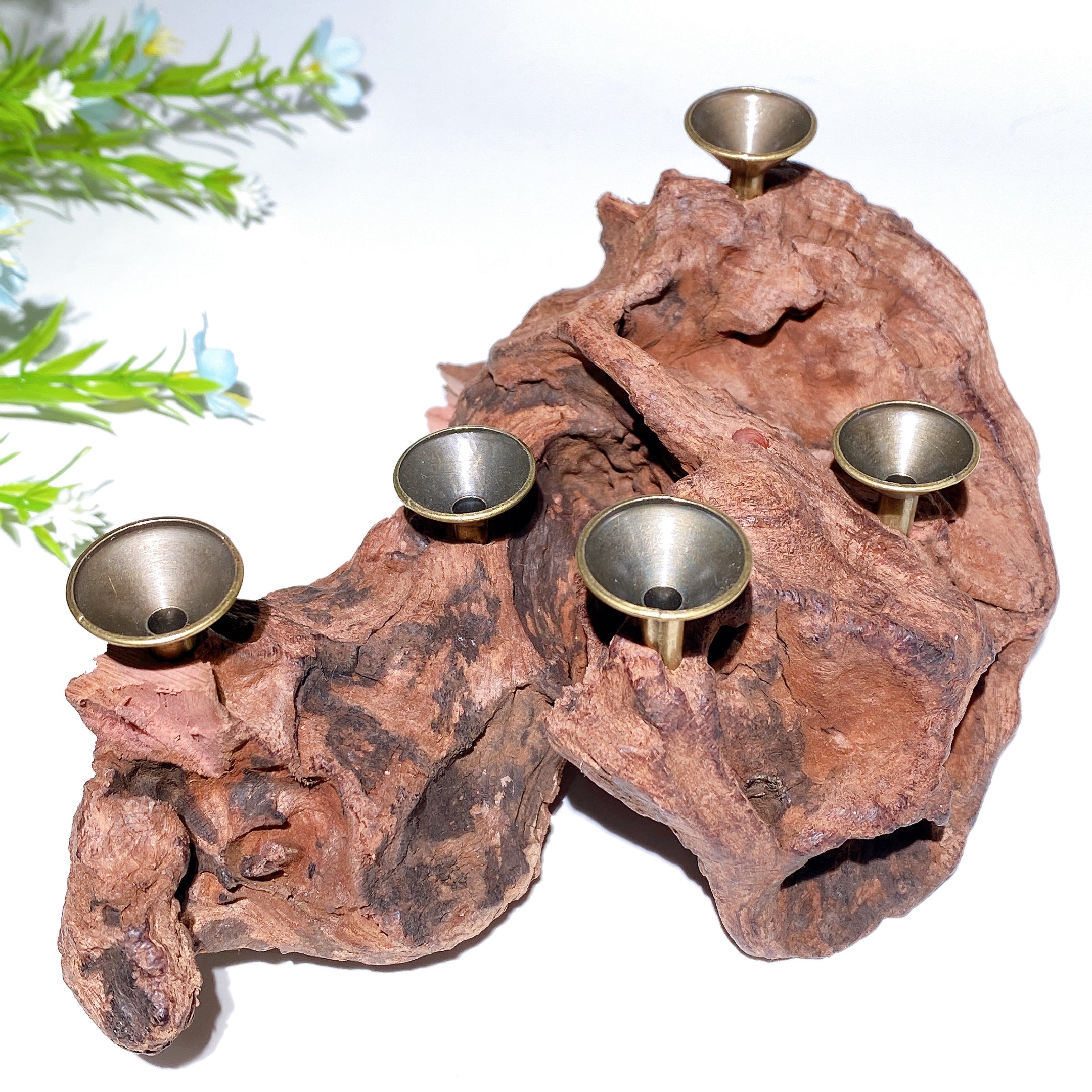 Wooden Branch Crystal Stand 15-25cm for Sphere Display