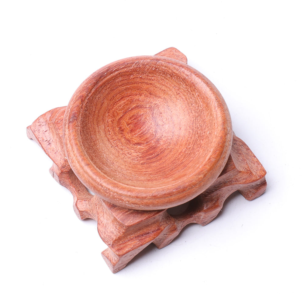 Wooden Stand for Crystal Sphere 30mm Display Base