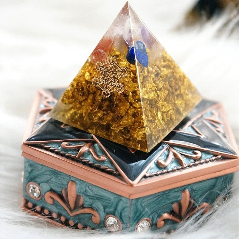 Year Of Abundance Orgone Pyramid