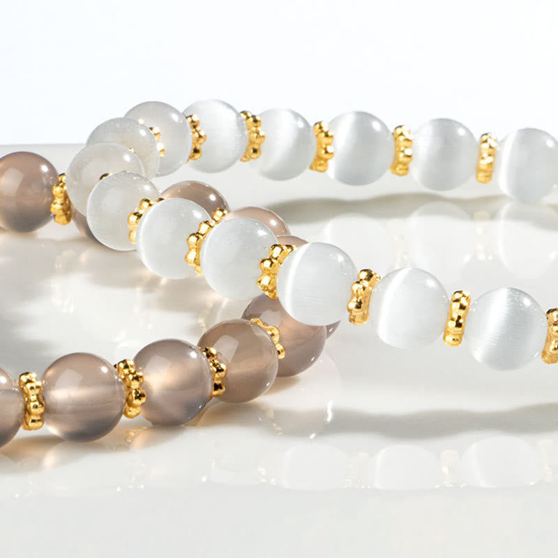 Year of the Dragon Red Agate Luck Bracelet 6mm Unisex