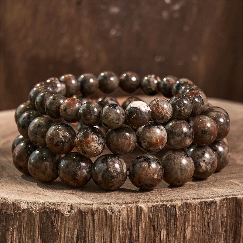 Yooperlite 8mm Spiritual Creativity Bracelet for Confidence