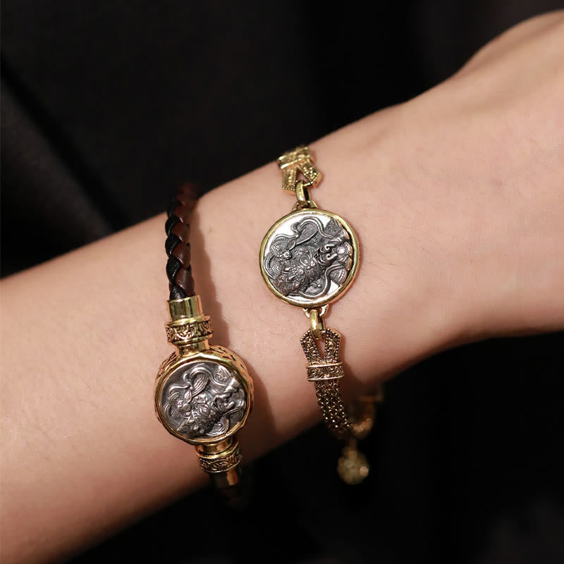 Zakiram Goddess of Wealth 925 Silver Protection Bracelet