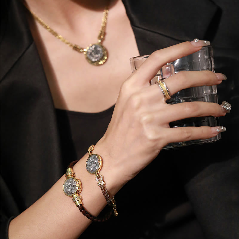 Zakiram Goddess of Wealth 925 Silver Protection Bracelet