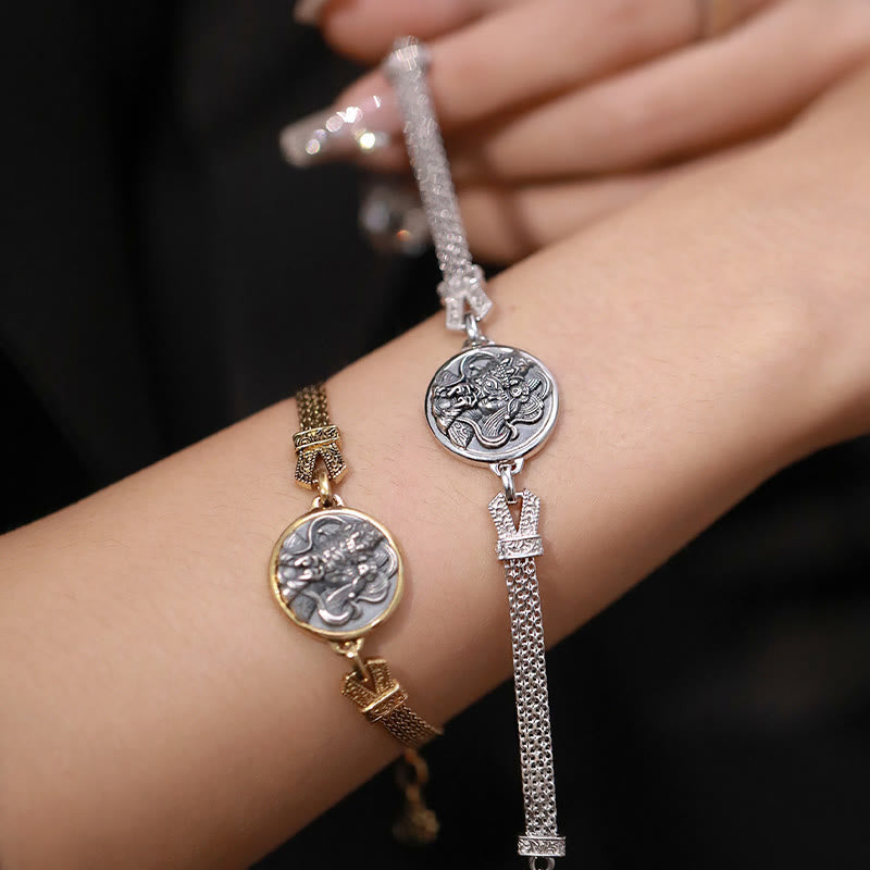 Zakiram Goddess of Wealth 925 Silver Protection Bracelet