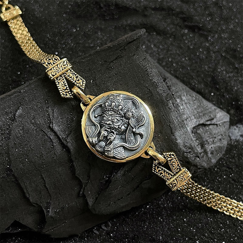 Zakiram Goddess of Wealth 925 Silver Protection Bracelet