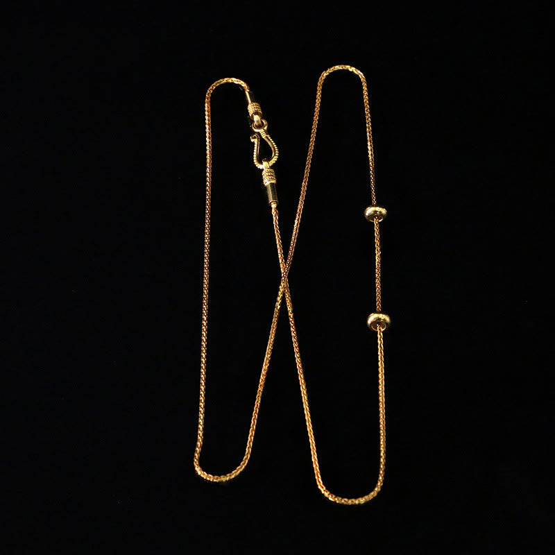 Zakiram Silver Necklace | Goddess of Wealth Protection Pendant