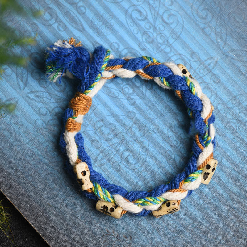 Zakiram Wealth Goddess Red String Bracelet Handcrafted