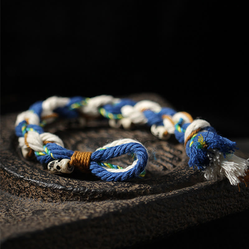 Zakiram Wealth Goddess Red String Bracelet Handcrafted