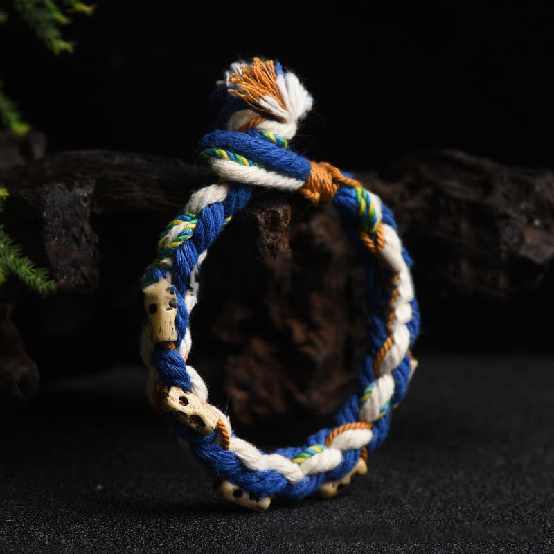 Zakiram Wealth Goddess Red String Bracelet Handcrafted